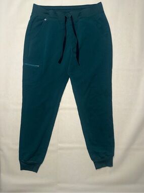 Figs Women's Teal Drawstring Joggers